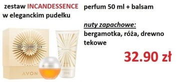 Zestaw incandessence avon