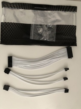 PSU Extender cables white