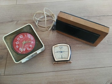 3 stare zegarki 