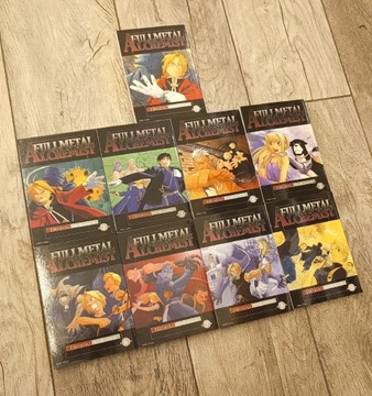 Fullmetal Alchemist tomy 1-9