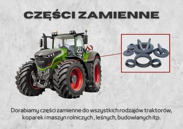 Części zamienne do traktorów (serwis, dorabianie)