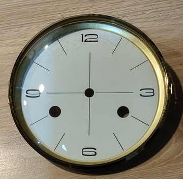 Nowa tarcza do zegara- mosiężna 13 cm 