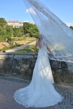 Koronkowa suknia ślubna Madonna Vanilla Sposa r.38