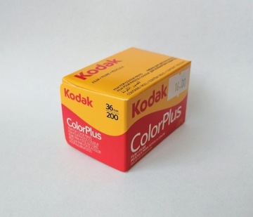 Kodak ColorPlus 200/36 135 film klisza 35 mm