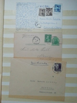 Znaczki pocztowe pierwsza połowa XX wieku