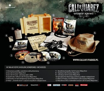 Call of Juarez Więzy Krwi Edycja Kolekcjonerska PC