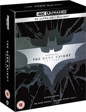 Batman Dark MROCZNY RYCERZ 1-3 4K +Blu-Ray, w.PL