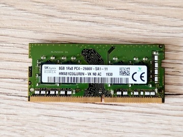 Pamięć ram SK Hynix 8 GB DDR4 2666 MHz