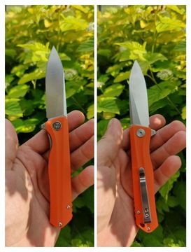 Nóż Petrified Fish 818 Orange