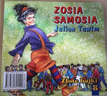 Książeczka tekturowa: "Zosia samosia" Julian Tuwim