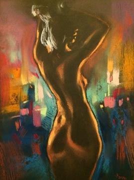 Rysunek "Nude Noir" #383 290x210 mm
