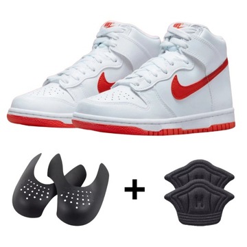 Buty Nike Dunk High DV0828-100 r.42,5 + Dodatki