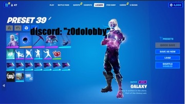 KONTO FORTNITE OG SKINY (1-250)