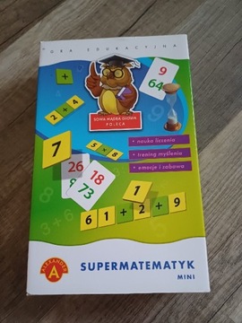 Supermatematyk mini gra edukacyjna Alexander 