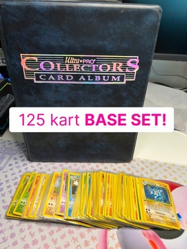 125 kart Pokemon TCG BASE SET (Unlimited, 1ed, 2nd, fossil jungle)