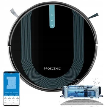 Proscenic 850T: Mopujący Robot 2w1 3000Pa HEPA