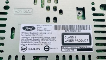 SONY RADIO FORD MONDEO MK5