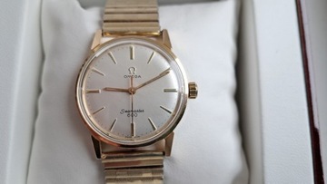 Złoty zegarek Omega Seamaster 600
