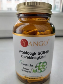 YANGO probiotyk  SCD-10, z prebiotykiem.