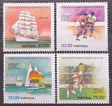 Portugalia 1982 Mi 1558-1561 (opis)