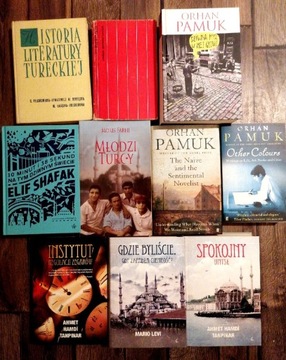 Literatura turecka, Pamuk, Shafak - 10 książek 