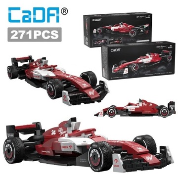 Klocki Samochód Wyścigowy F1 Alfa Romeo C42 1:24