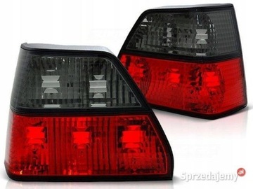 LAMPY TYLNE VW GOLF 2 08.83-08.91 RED SMOKE