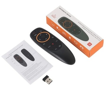 PILOT Airmouse G10S PRO z żyroskopem, mikrofon, TV