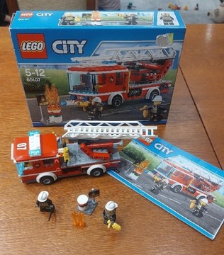 LEGO CITY nr 60107 wóz strażacki 