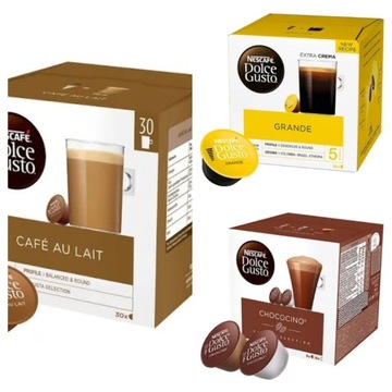 Kawa Nescafé Dolce Gusto mix 3x16 kapsułek DE