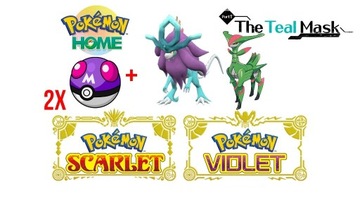 Pokemon Scarlet|Violet - Walking Wake Iron Leaves