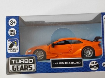 Turbo Gears 1:43 Audi RS 5 Racing Pomarańczowy