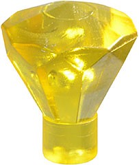 Lego 30153 Kryształ Diament Trans-Yellow