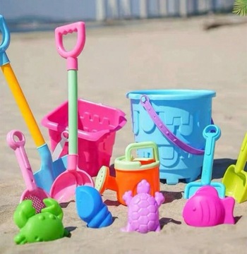 Zestaw zabawek na plażę