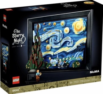 LEGO #21333 Gwiaździsta noc Vincenta van Gogha NEW