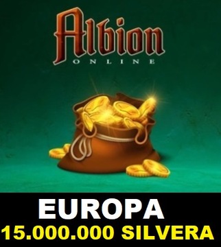 ALBION ONLINE 15KK SILVER 15MLN SREBRO 24/7 EUROPA