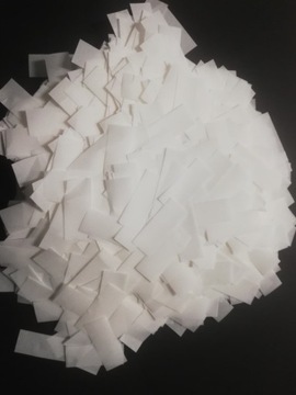 Konfetti papierowe białe 1 kg