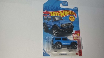 Hot Wheels 21 ford bronco długa karta