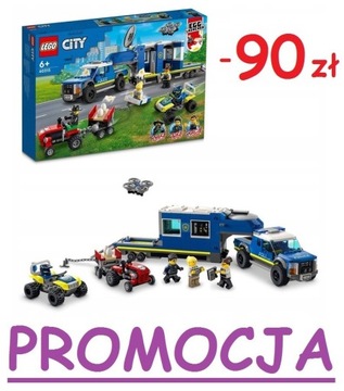 LEGO City 60315 MOBILNE CENTRUM DOWODZENIA POLICJI