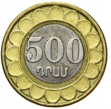 Armenia - moneta - 500 Dram 2003 