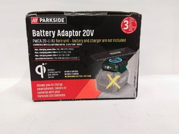 Złączka Adapter 20v Parkside 