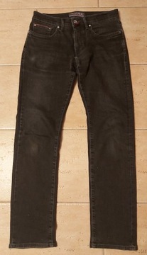 Spodnie jeans strech gumowane Pierre Cardin W32L32