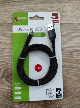 Szybki kabel USB - USB C SOLOGIC 