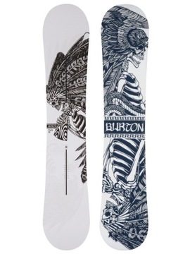 Deska snowboardowa Burton Twin 154 Wiązania Custom