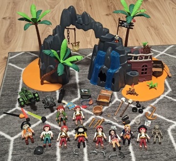 Zestaw Playmobil wyspa piratów 