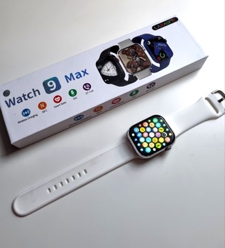 Smartwatch 9 Max biały 