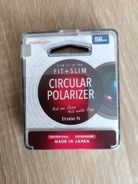 Filtr polaryzacyjny Marumi Fit + Slim PL-CIR 58mm