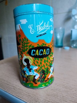 Puszka Wedel Cacao , pamiątka z PRL