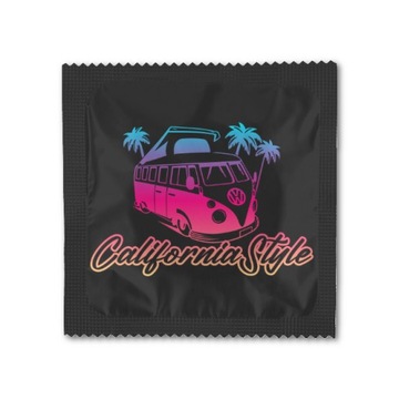 California Style - Bulli T1 - prezerwatywa nadruk