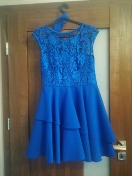 Sukienka niebieska 